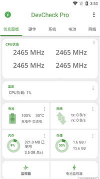 DevCheck Pro 中文版下载指南 信息面板全解析